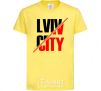 Kids T-shirt Lviv city cornsilk фото