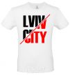 Men's T-Shirt Lviv city White фото