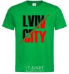 Men's T-Shirt Lviv city kelly-green фото