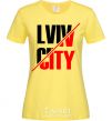 Women's T-shirt Lviv city cornsilk фото