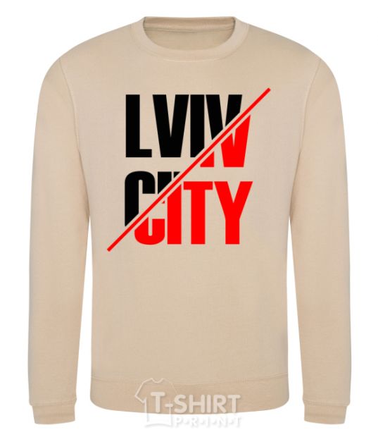 Sweatshirt Lviv city sand фото