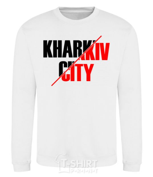 Sweatshirt Kharkiv city White фото