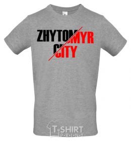 Men's T-Shirt I'm here but my heart is in Zhytomyr kelly-green фото