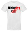 Men's T-Shirt Zhytomyr city White фото