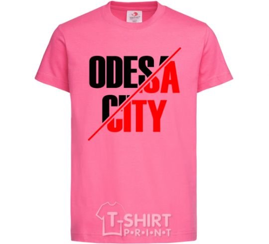 Kids T-shirt Odesa city heliconia фото