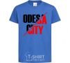 Kids T-shirt Odesa city royal-blue фото