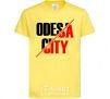 Kids T-shirt Odesa city cornsilk фото