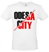 Men's T-Shirt Odesa city White фото