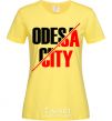 Women's T-shirt Odesa city cornsilk фото