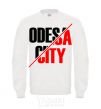 Sweatshirt Odesa city White фото