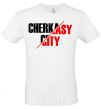 Men's T-Shirt Cherkasy city White фото