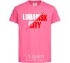 Kids T-shirt Luhansk city heliconia фото