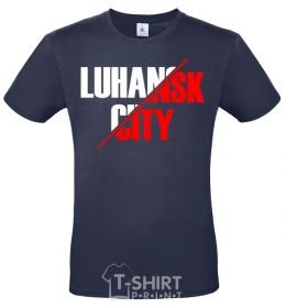 Men's T-Shirt Luhansk is calling and i must go red фото