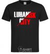 Men's T-Shirt Luhansk city black фото