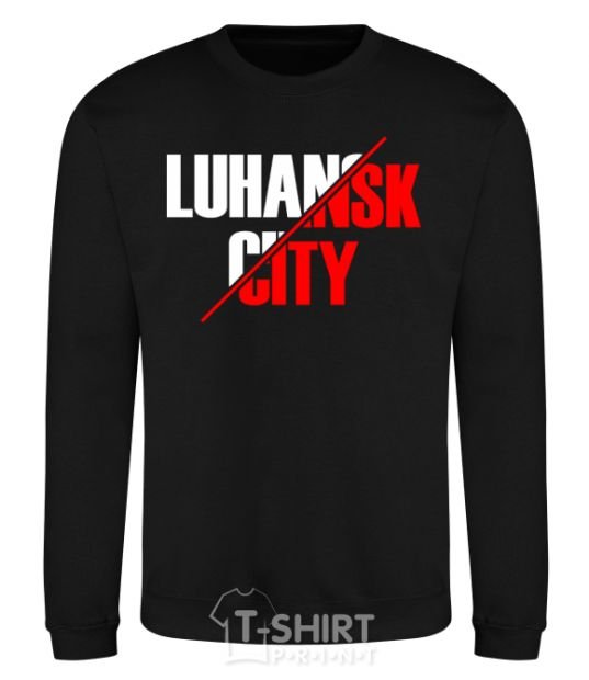 Sweatshirt Luhansk city black фото