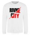 Sweatshirt Rivne city White фото