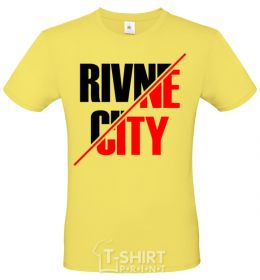 Мужская футболка Rivne city Лимонный фото