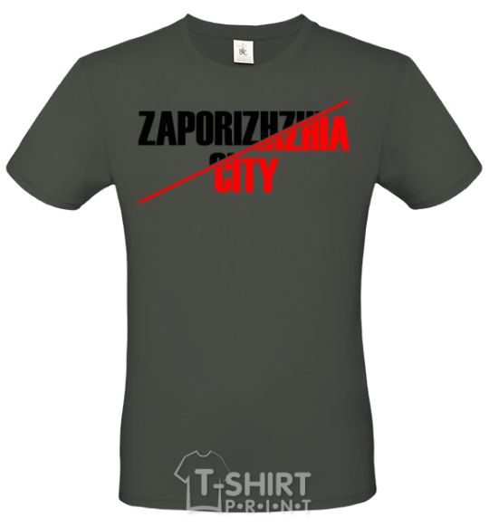 Men's T-Shirt Zaporizhzhia city millennial-khaki фото