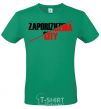 Men's T-Shirt Zaporizhzhia city kelly-green фото