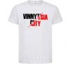 Kids T-shirt Vinnytsia city White фото