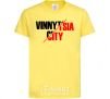 Kids T-shirt Vinnytsia city cornsilk фото