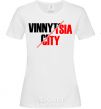 Women's T-shirt Vinnytsia city White фото