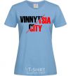 Women's T-shirt Vinnytsia city sky-blue фото