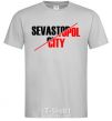 Мужская футболка Sevastopol city Серый фото