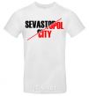 Men's T-Shirt Sevastopol city White фото