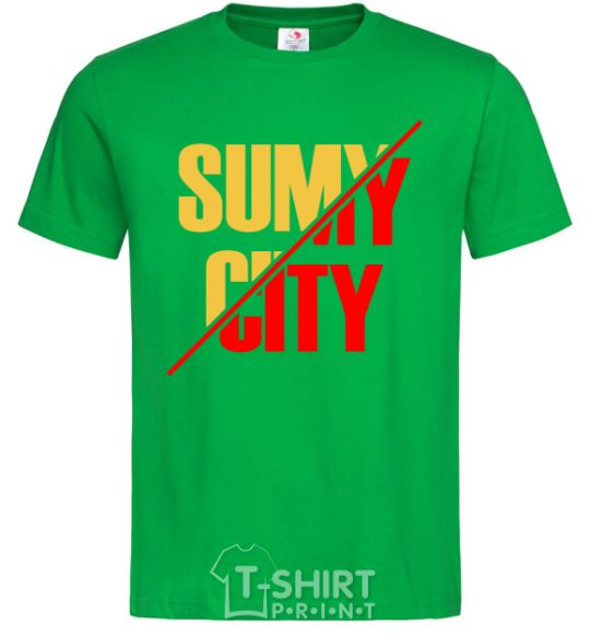 Мужская футболка Sumy city Зеленый фото