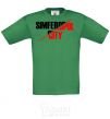 Kids T-shirt Simferopol city orchid-green фото
