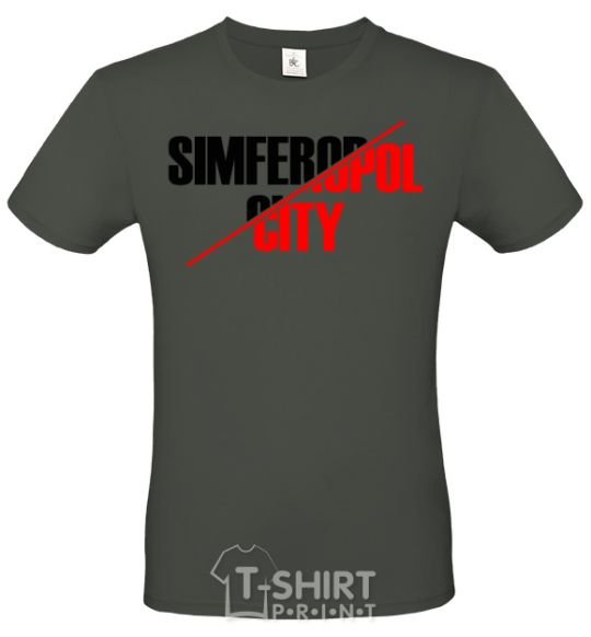 Men's T-Shirt Simferopol city millennial-khaki фото