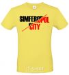 Men's T-Shirt Simferopol city cornsilk фото