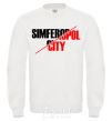 Sweatshirt Simferopol city White фото