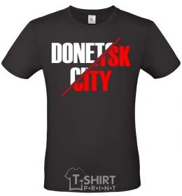 Men's T-Shirt Donetsk city black фото