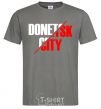 Men's T-Shirt Donetsk city dark-grey фото