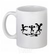 Ceramic mug A zombie uprising White фото