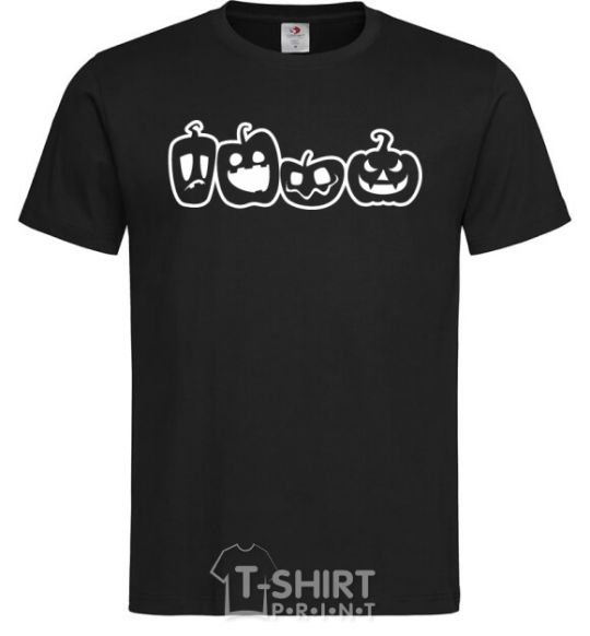 Men's T-Shirt Pumpkins black фото