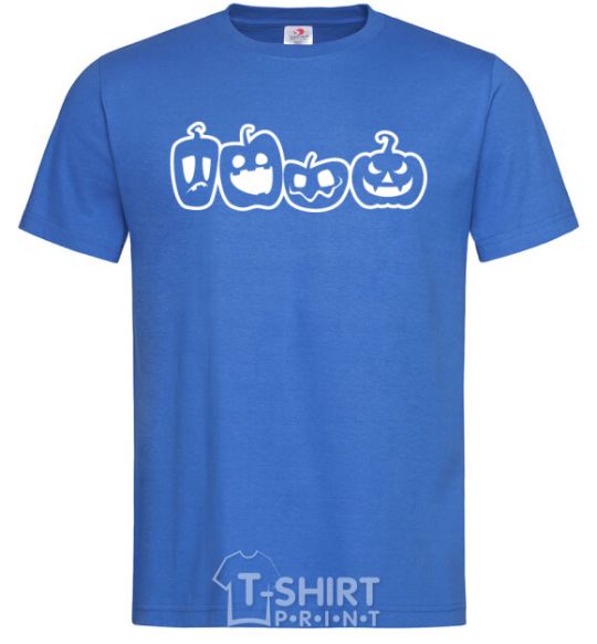 Men's T-Shirt Pumpkins royal-blue фото