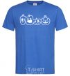 Men's T-Shirt Pumpkins royal-blue фото