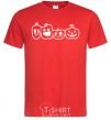 Men's T-Shirt Pumpkins red фото