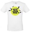 Men's T-Shirt Trick or treat moon White фото