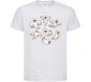 Kids T-shirt Ghosts White фото