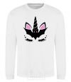 Sweatshirt Bat unicorn White фото