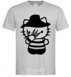 Men's T-Shirt Hello scary grey фото