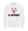 Sweatshirt Hi, Georgie! White фото