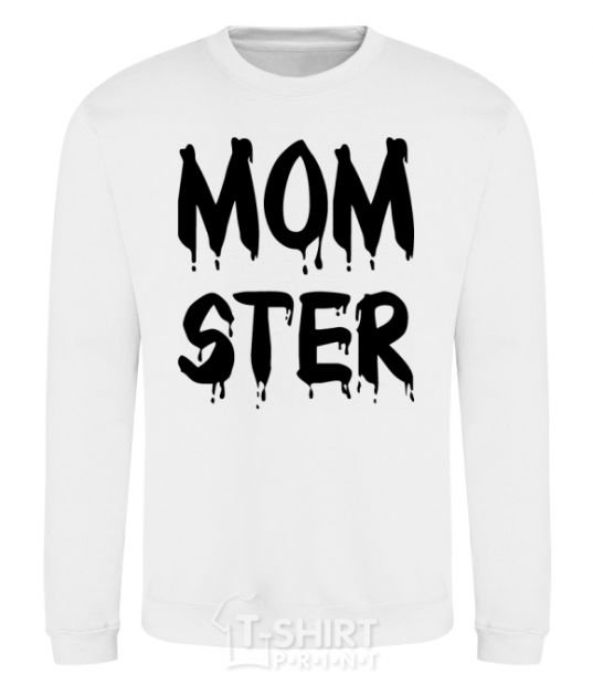 Sweatshirt Momster White фото