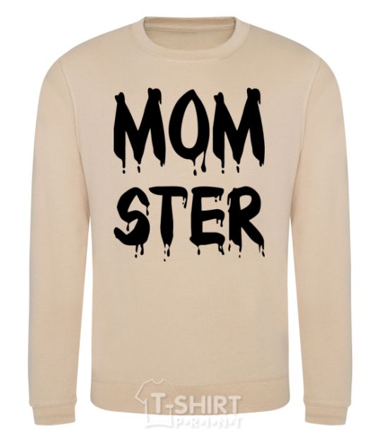 Sweatshirt Momster sand фото