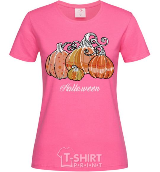 Women's T-shirt Four pumpkins heliconia фото