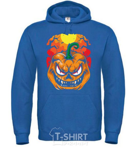 Men`s hoodie A lousy pumpkin royal фото